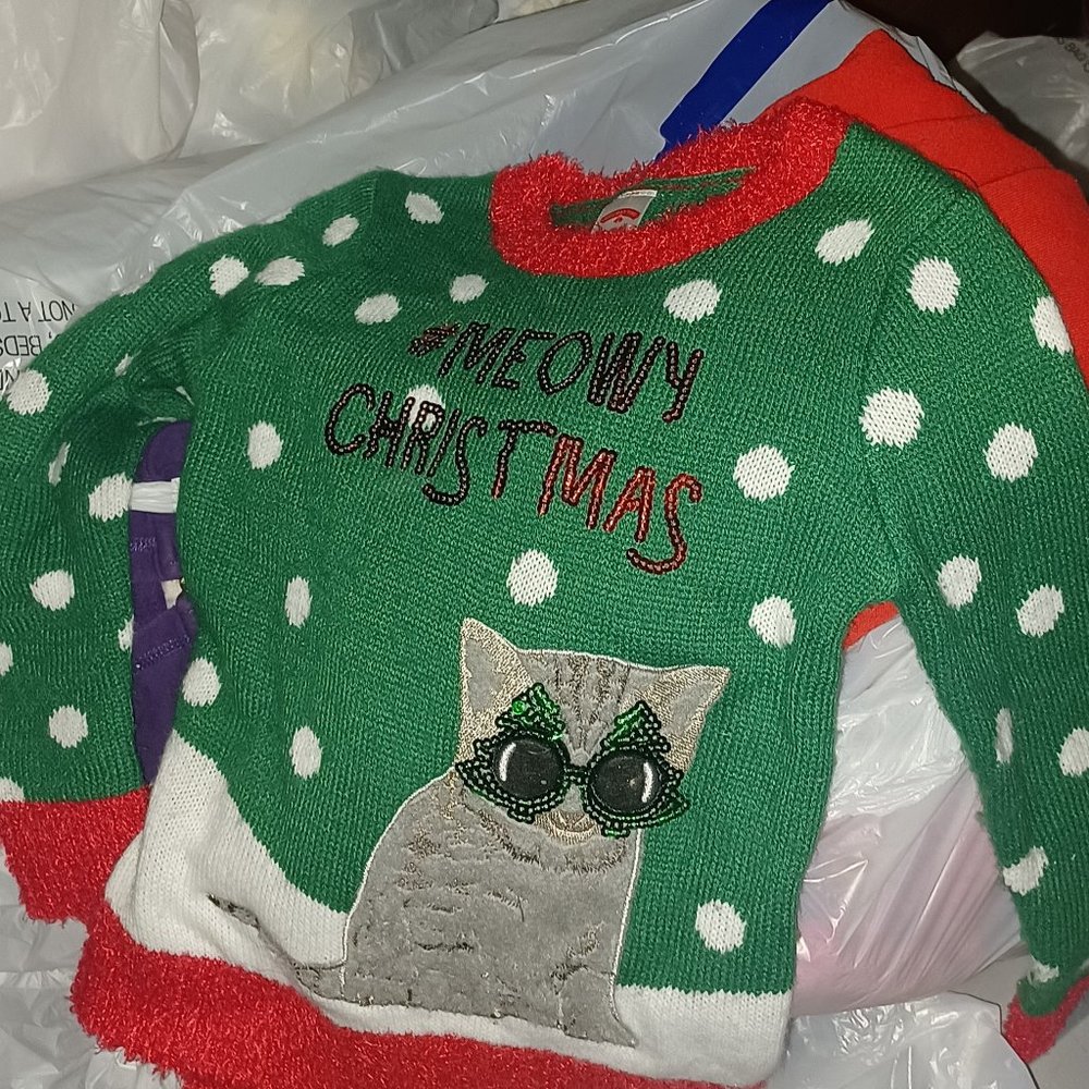 Xmas meowy Christmas sweater